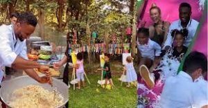 Watch pictures & videos of Mikel Obi's birthday party for twin daughters
