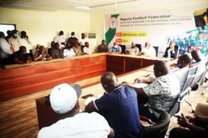 NFF inducts newly appointed National team coaches