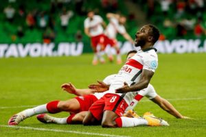 Victor Moses Delighted To have score First Goal For Russian Side Spartak Moscow In His First Start