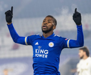 Iheanacho scores twice as Leicester Thrashed  Braga in the Europa league