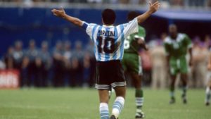 94 Super Eagles remembered Maradona as 'best thing to happen to football'