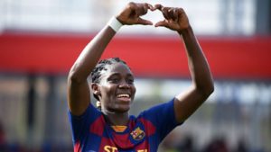 Asisat Oshoala nominated for 2020 UEFA Awards