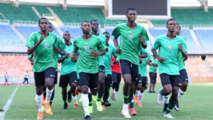 NFF Boss Charges Eaglets to Show Winning Mentality Against Ghana
