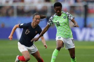 Halimatu Ayinde reveals ambitious targets after scoring for Nigeria