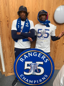 Balogun’s Rangers Crowned Scottish Champions