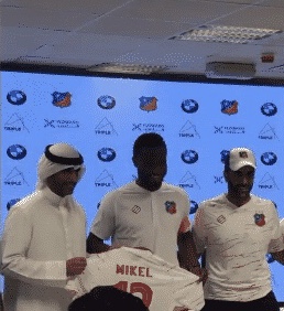 Mikel handed jersey number 12 as he is unveiled at Kuwait SC