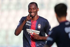 Salernitana agree fee with Crotone for Simy Nwankwo