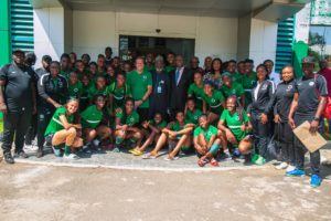 Waldrum praises NFF as Super Falcons round off training camp in Abuja
