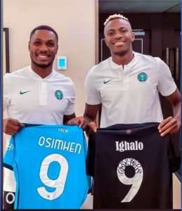Victor Osimhen delighted to have 'brother' Odion Ighalo back with Nigeria