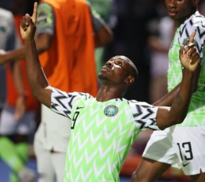 Ighalo finally arrives at the Super Eagles camp