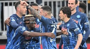 Osimhen helps Napoli to a dramatic victory against Lazio