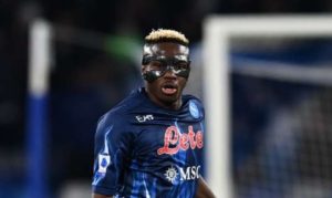 Osimhen drops bombshell at critics after grabbing Serie A award