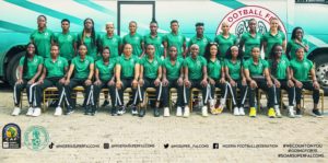 Super Falcons depart to Morocco for AWCON 2022