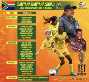 WAFCON 2022: Another Super Falcons Opponent Release Final Squad