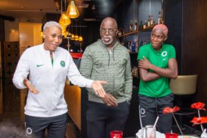 Super Falcons Players Unanimously Support Pinnick's Third Term Bid
