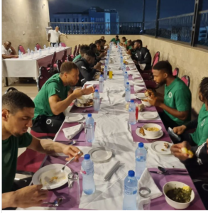 AFCON 2023 Qualifiers: Home Away From Home As Super Eagles Gets Treated With Local Delicacies In Morocco