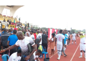 NPFL MATCH DAY 34: Rangers Players, officials go on rampage after draw with Rivers United
