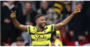 RELEGATED WATFORD MAKES SUPER PROFIT FROM EMMANUEL DENNIS