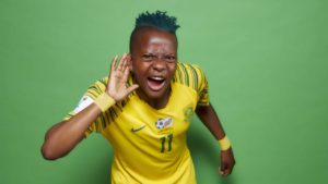 Banyana Banyana star thinks positive ahead of their clash with the Super Falcons