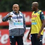 Former Nigerian Midfielder urges Victor Osimhen to continue with Luciano Spalletti at Napoli