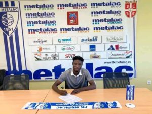 Done Deal: Abel Abba Joins Serbia FK Metalac From FC One Rocket