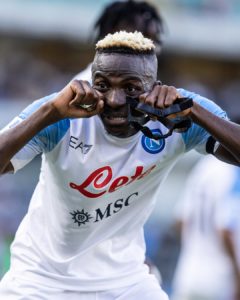 Osimehen propels Napoli to win with a goal an and assist