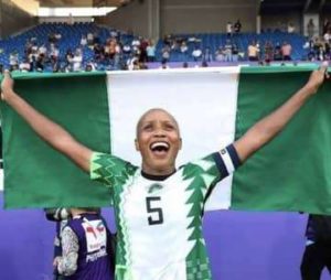 Super Falcons Onome Ebi Nominated For Golden Foot Award