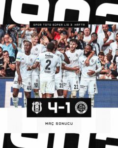 Ahmed Musa in action as Be?ikta? spank Fatih Karagümrük