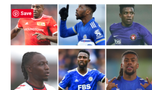 EPL: As the league begins 6 Nigerian players to watch out this season