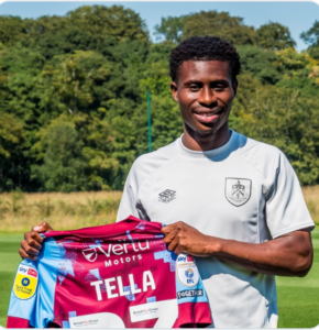 Official : Burnley newbie Tella allocated shirt number he wore at Southampton