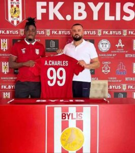 Former Akwa United player Charles Atshimene completes move to FK Bylis