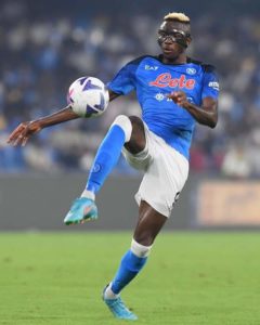 UCL: Osimhen doubtful for Napoli's opener