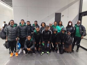 Super Falcons depart Nigeria for Washington for double header against USA