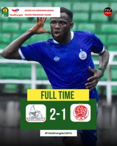CAF CL: Rivers United record first leg against defending champion