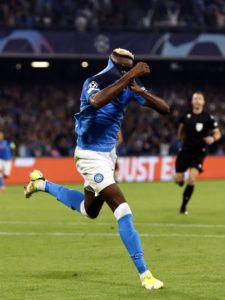 UEFA Champions League: Osimhen scores, Bassey assist, Onyeka, Zaidu impressive