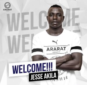 Jesses Akila thrilled with move to Ararat FC