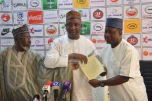 Gusau launches the NPFL's IMC and calls for honesty in the Nigerian League.