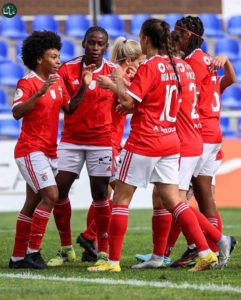 Christy Ucheibe returns to winning ways with Benfica