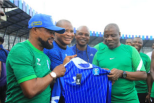 3SC MANAGEMENT VISITS U23 NATIONAL TEAM