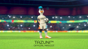 Tazuni is the official mascot of the FIFA Women's World Cup