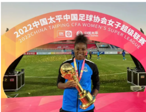 Super Falcons Oparanozie Wins Chinese Women’s League Title