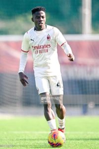 Victor Eletu scores in maiden for AC Milan in friendly