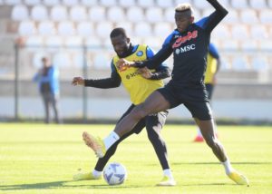 Osimhen Takes Part In Full Training As Napoli Play Antalyaspor