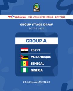 U-20 AFCON: Flying Eagles to start campaign against Senegal