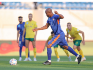 2017 Super Eagles invitee continues his fine form with 4th goal in 6 games for Al-Fayha