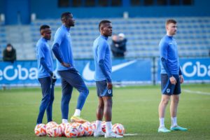 Paul Onuachu and Nigeria youngster Yira Sor train together for the first time