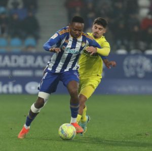 Nwakali Rejoices after Ponferradina’s victory over Villarreal