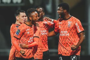 Terem Moffi on target in Lorient 2-all draw with Monaco
