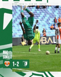 Aminu Umar scores first Bodrumspor goal