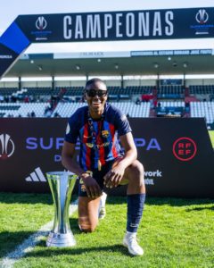 Asisat on target as Barcelona win Supercopa de España Femenina